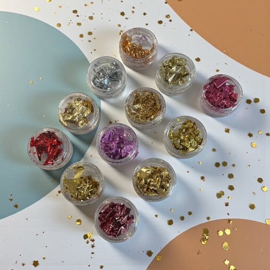 Colourful Foil Pack of 12