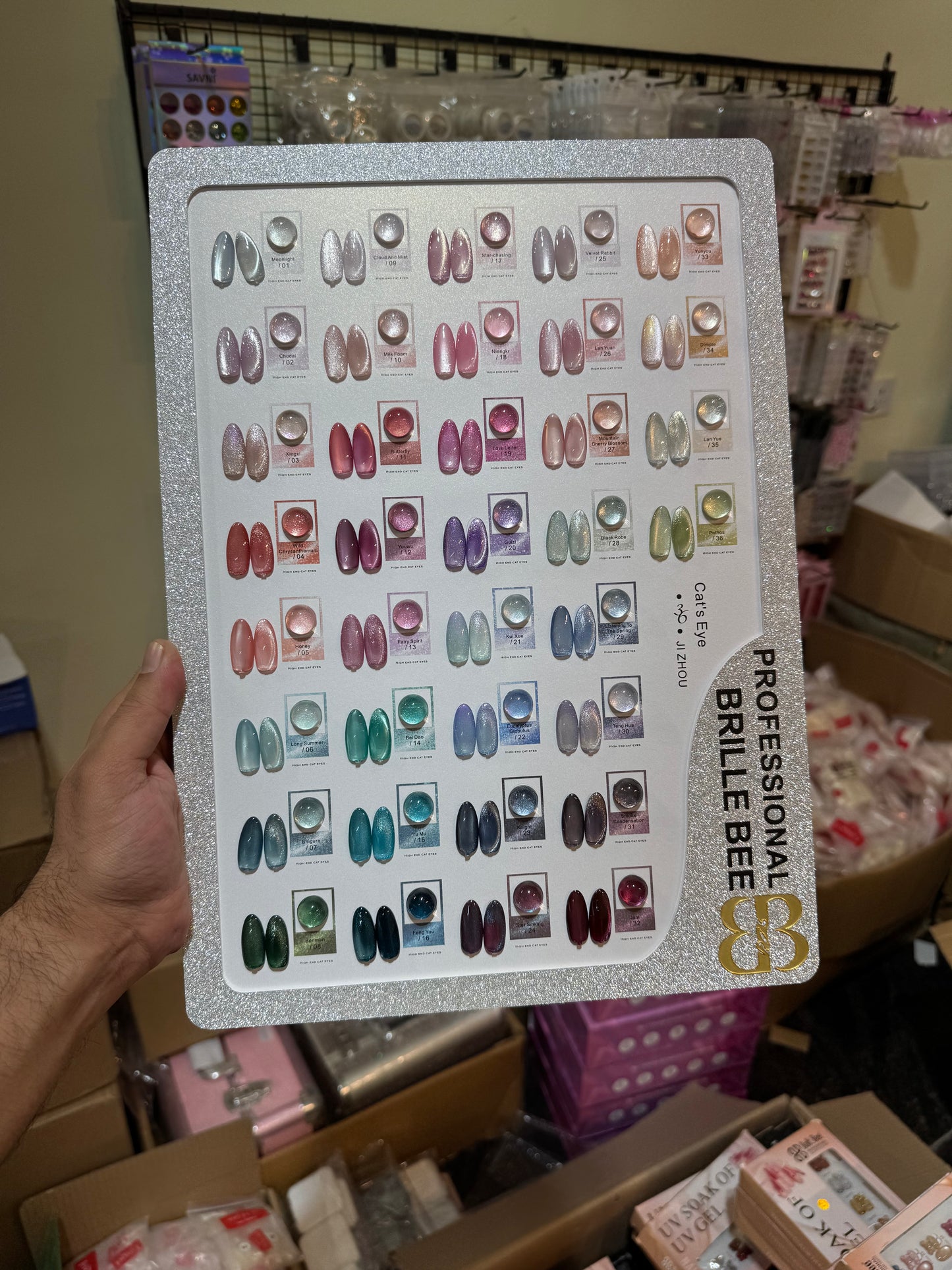 Brille Bee 36pc Cat Eye Set- 15ML Each