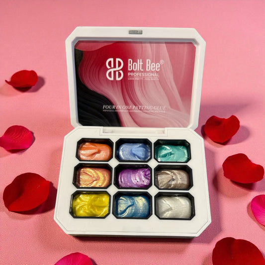 Bolt Bee Pat Gel 9-Grid Box (Pearl 1)