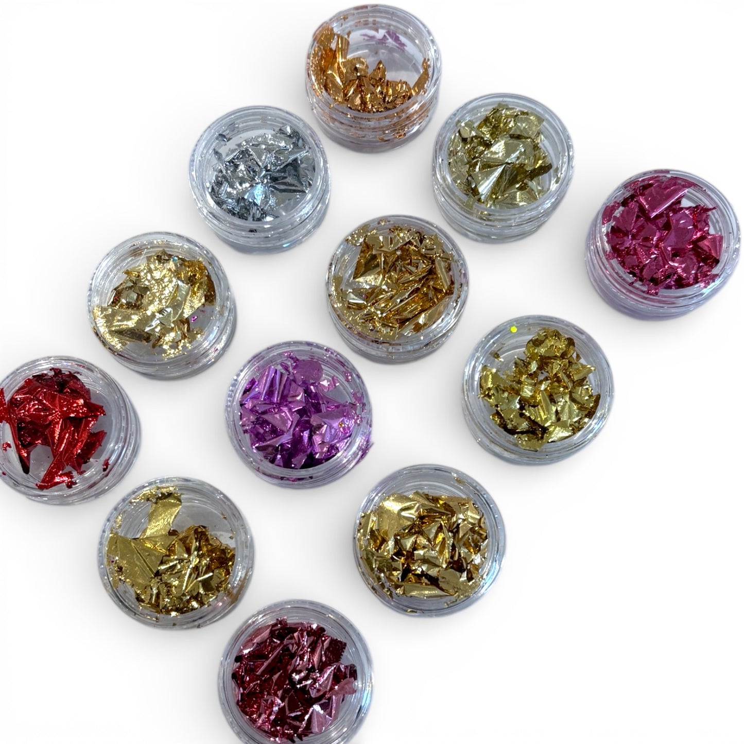 Colourful Foil Pack of 12