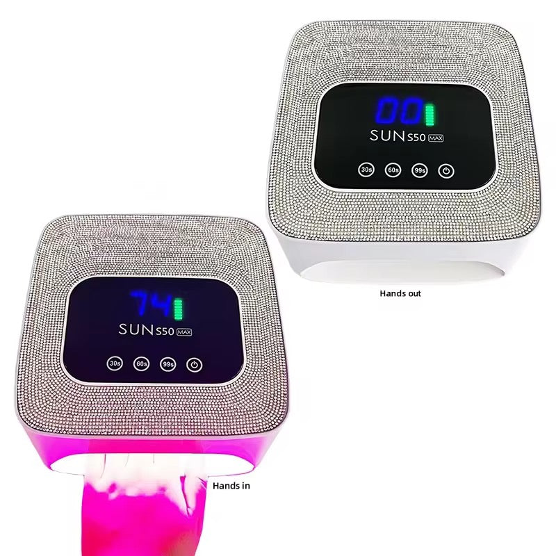 Sun S50 Max UV/LED Nail Lamp 320W Wireless/ Portable