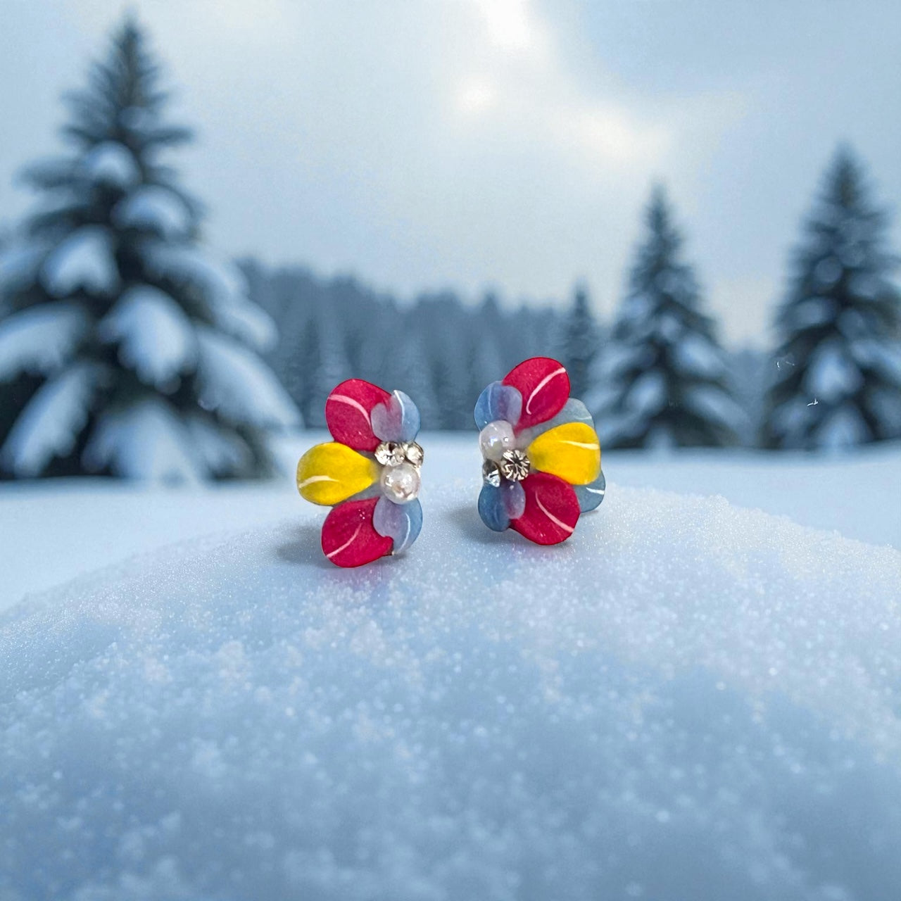 Handmade Acrylic Charms (Pair)