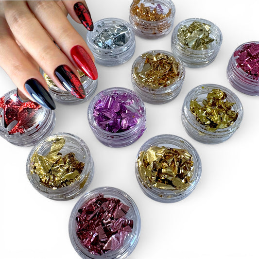 Colourful Foil Pack of 12