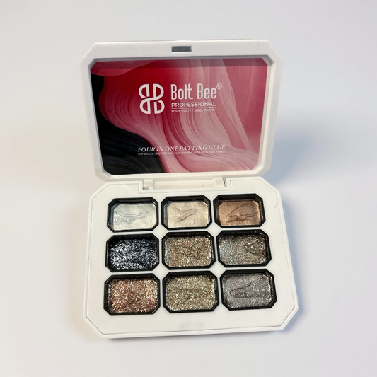 Bolt Bee Pat Gel 9-Grid Box (Glitter)