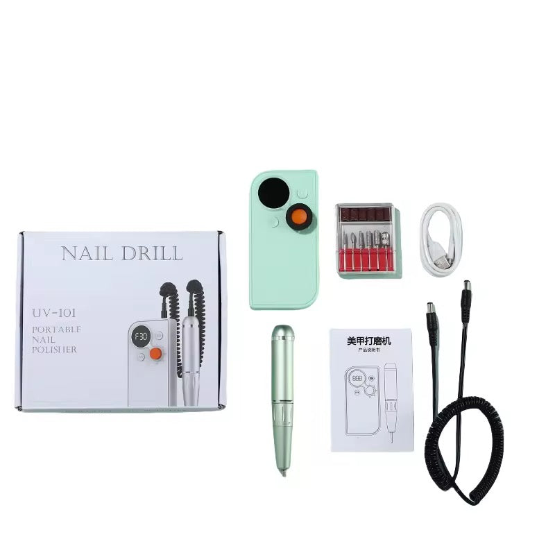 Portable Nail Drill Machine – 30,000 RPM (Random Colour)