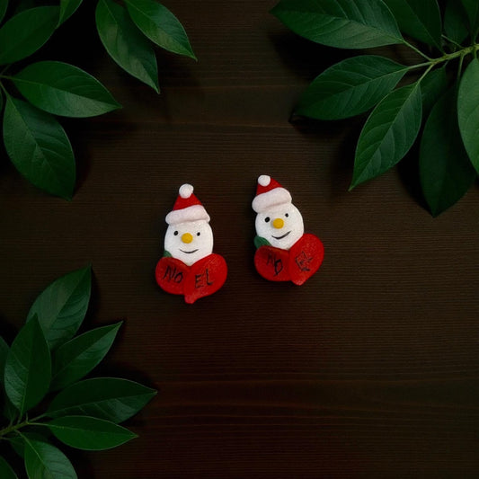 Christmas Handmade Acrylic Charms (Pair)