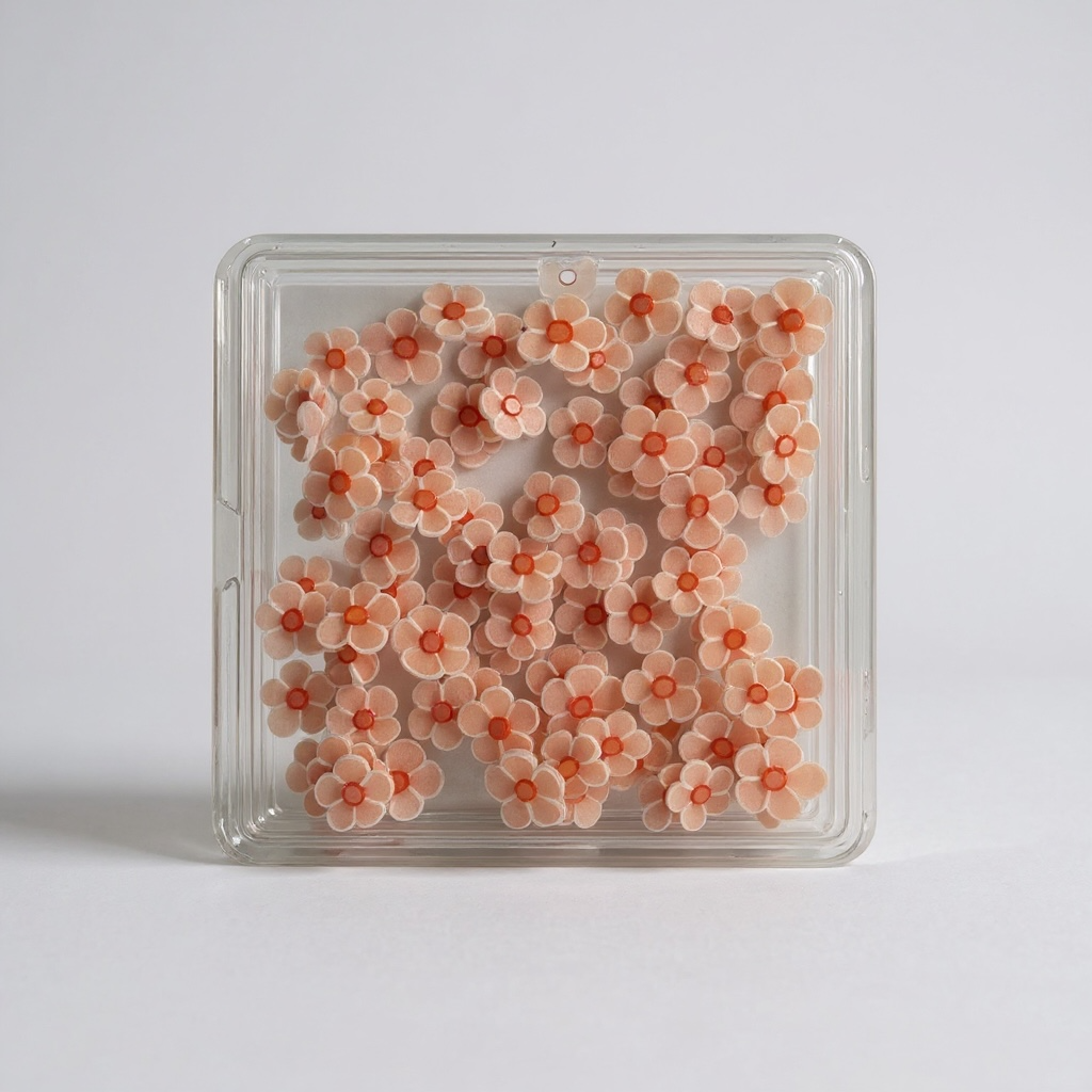 Mini Flower Accessory - Peach