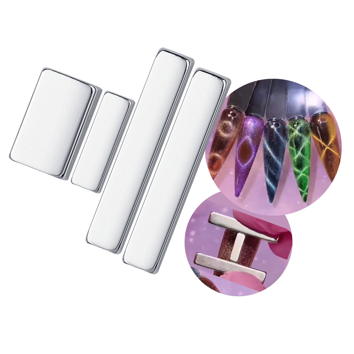 Bar Cat Eye Magnet Set of 4