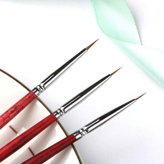 Wooden Art/Liner Brush Set