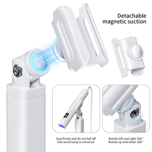 UV LED Torch Lamp Stand