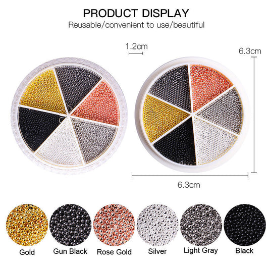 Multi-Color Caviar Beads