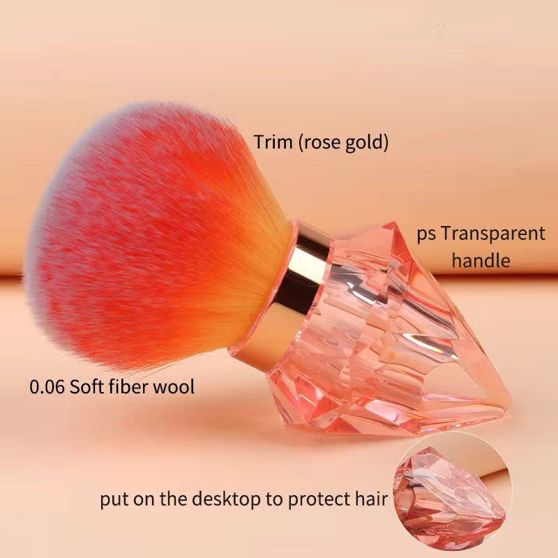 Diamond-Handle Dust Brush