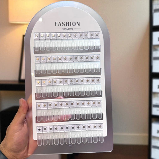 60 Colors Magnetic Nail Display Board