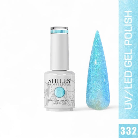 Shills Pearl Glitter Gel Polish - 332 (15ML)