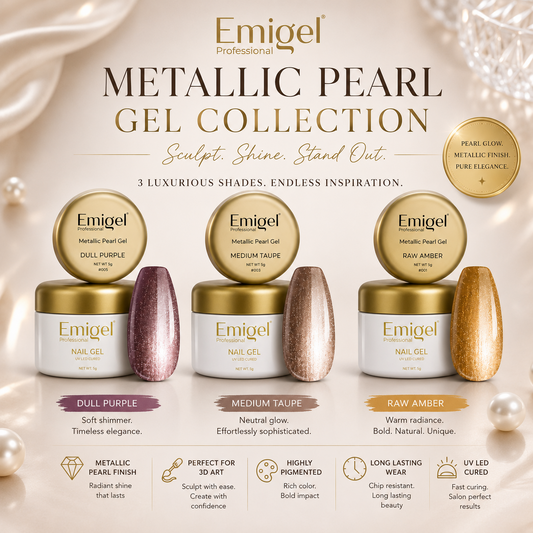 Emigel Metallic Pearl Gel 5g