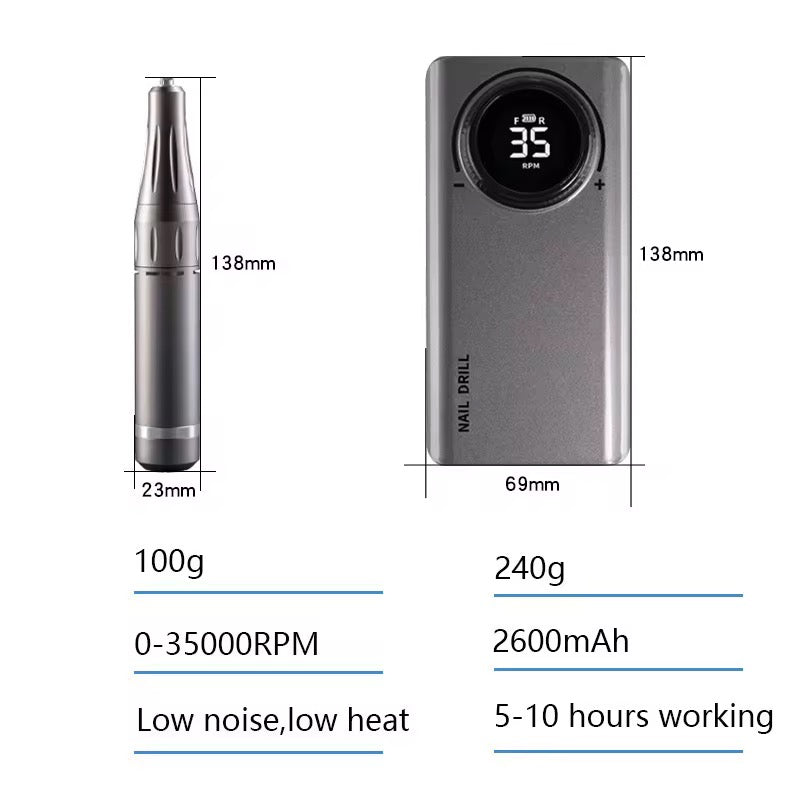 Venalisa Portable Drill Machine - Black