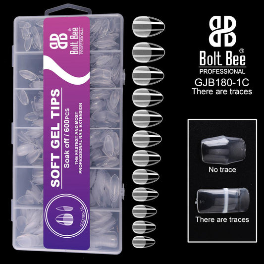 Bolt Bee Short Almond Tip Box