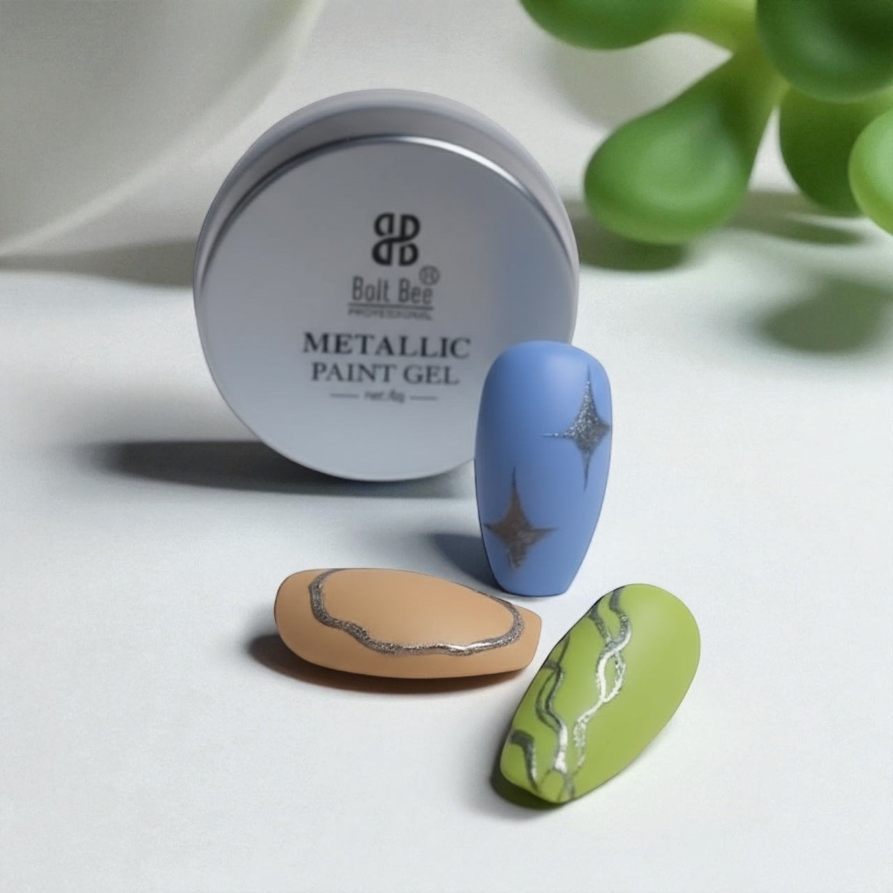 Silver Painting Gel 6g