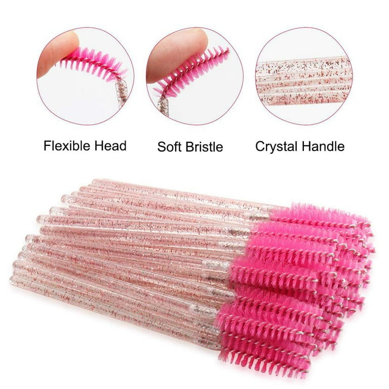 Eyelash Mascara Applicator Brushes (50 Pcs)