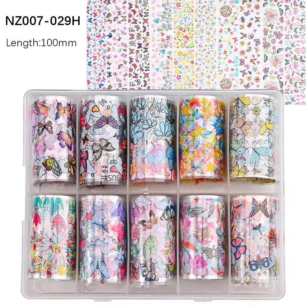 10pc Transfer Foil Box