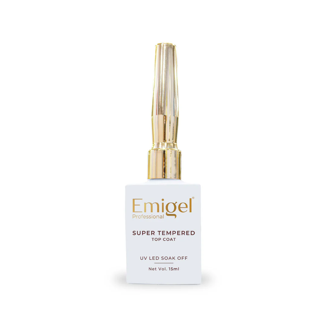 Emigel Super Tempered Top Coat 15ml