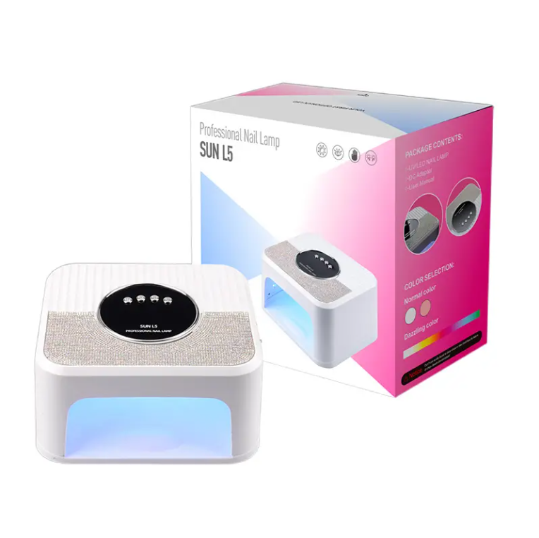 Sun L5 UV/LED Lamp White (Diamond Studded)