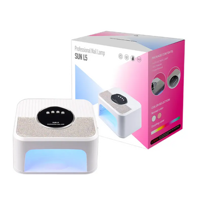Sun L5 UV/LED Lamp White (Diamond Studded)