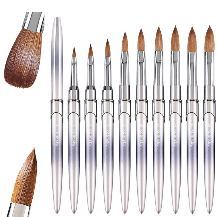 Original Hair Kolinsky Acrylic Brush