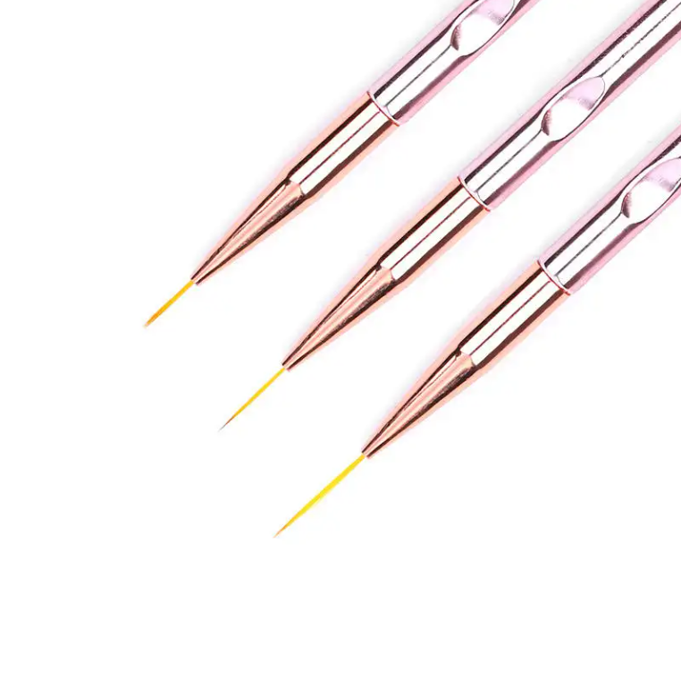 3pc Pink Detailing Brush Set