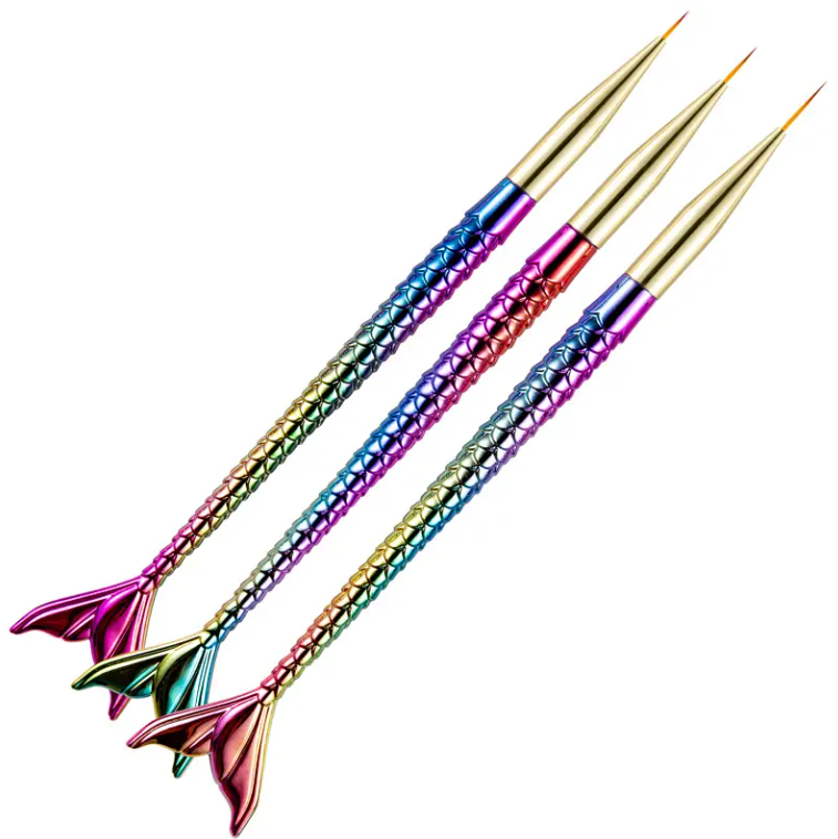 3pc Fish Liner Brush Set