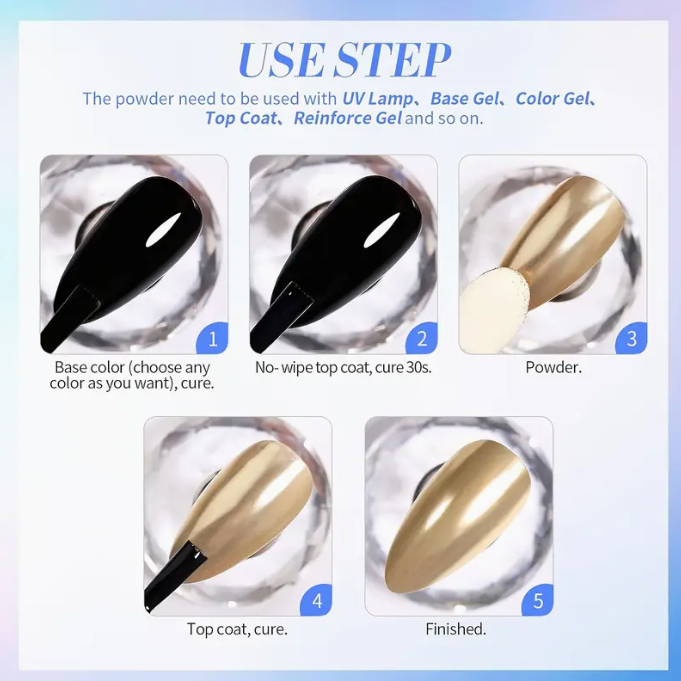 Metallic Chrome Powder