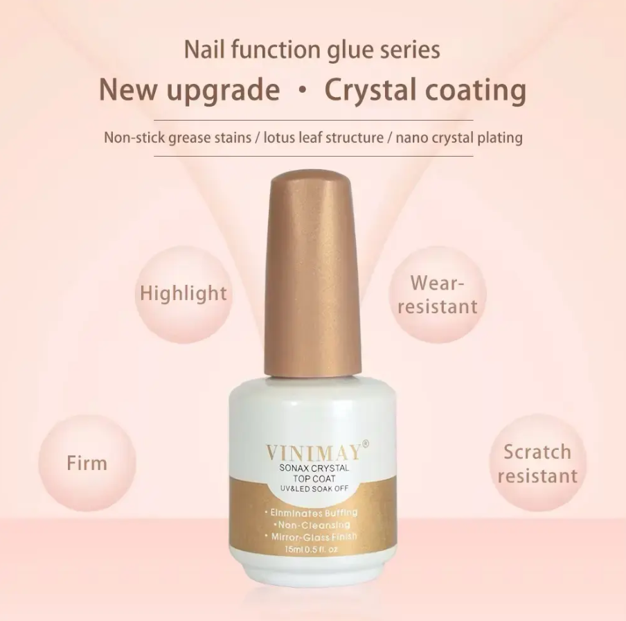 Vinimay Sonax Crystal Top Coat (15ml)