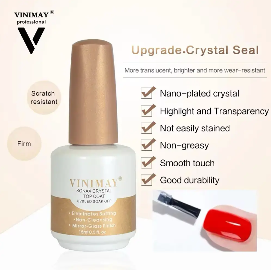 Vinimay Sonax Crystal Top Coat (15ml)
