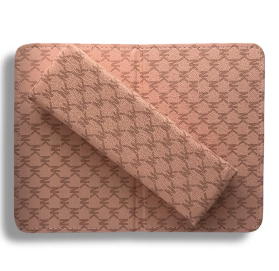Handrest with Mat - Peach