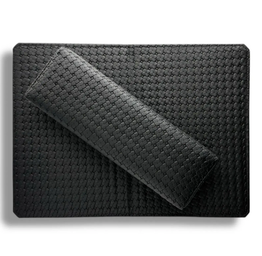 Textured Handrest with Mat - Black