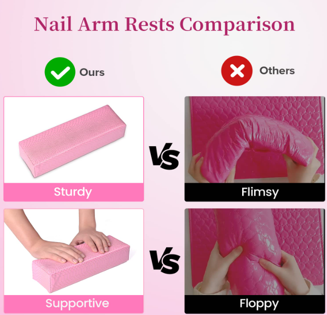 Pink Handrest