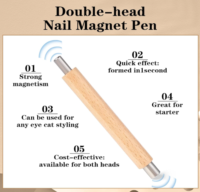 Strong Wooden Magnet Dual Head
