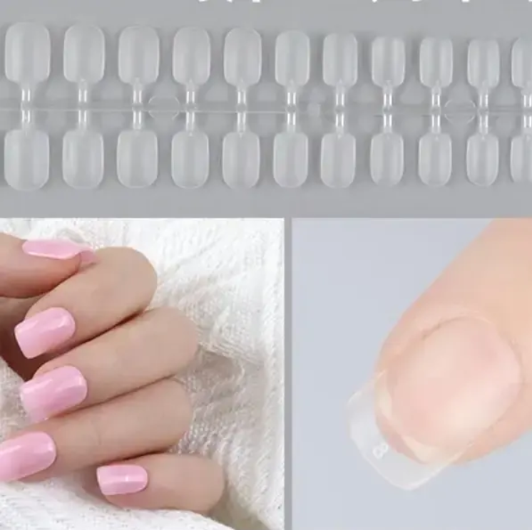 Soft Gel Tips - Short Square