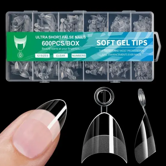 Ultra Short Extension Tip - Almond