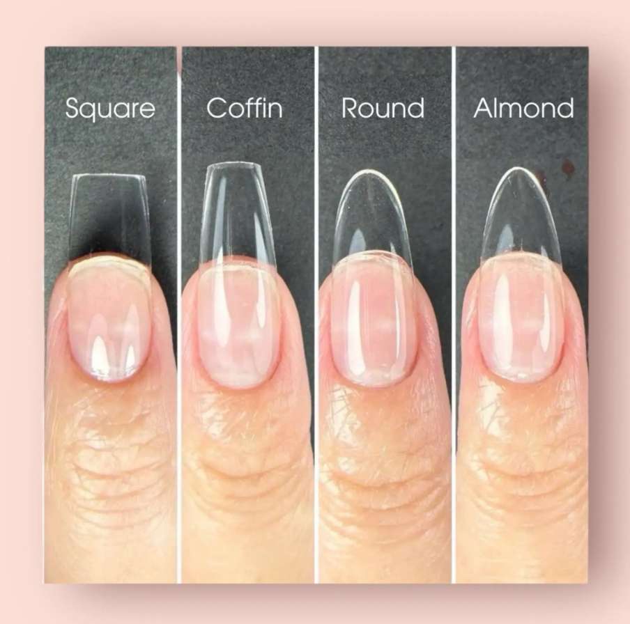 Soft Gel Tips - Medium Round (240 Tips)