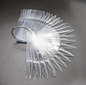 Nail Display with Ring (40 Transparent Stiletto Sticks)