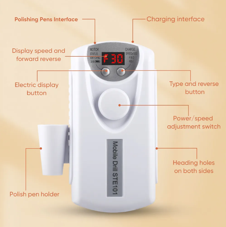 Portable Nail Drill Machine