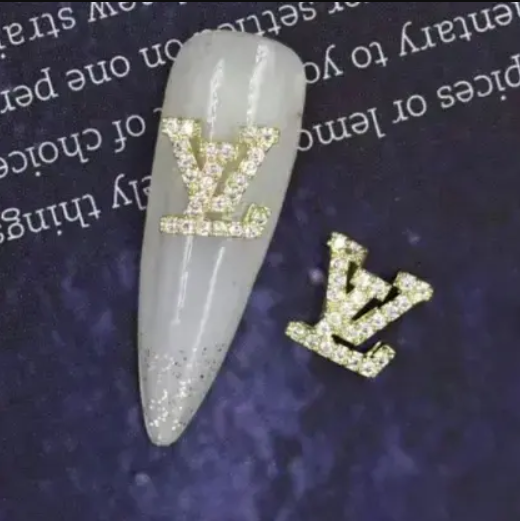 Brand Logo Charms -  Golden (Pair)