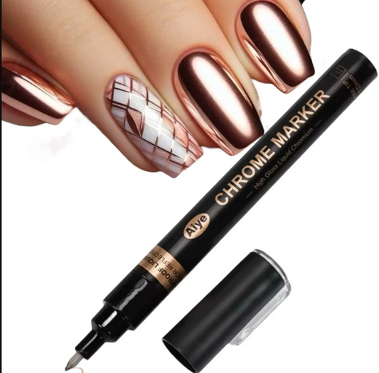 Chrome Pen - Rose Gold