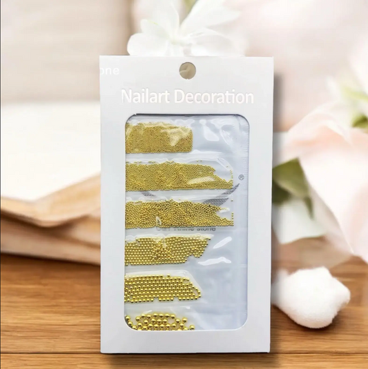 Golden Caviar Beads