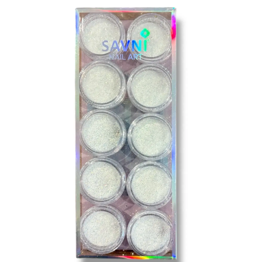 Sugar Glitter Pack - White