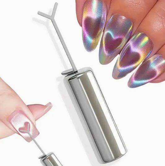 Heart Magnet Tool with Cylindrical Magnet