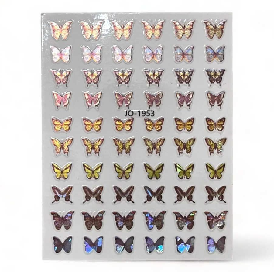 Butterfly 3D Stickers