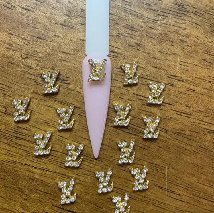 Brand Logo Charms -  Golden (Pair)