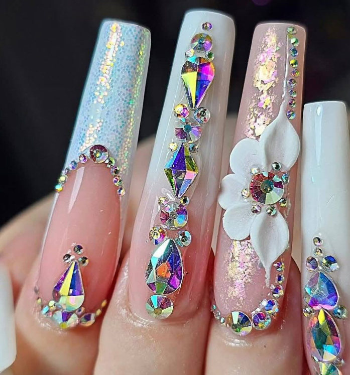 Holographic Rhinestone Box